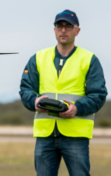 Pilota Droni Ivo Anewaz