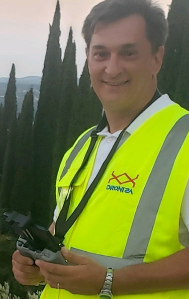 Pilota Droni Vittorio Abrami